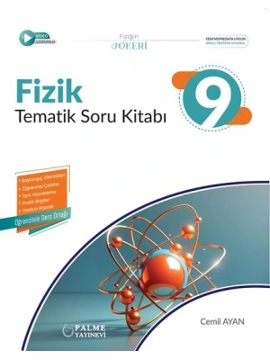 PALME YAYINEVİ 9.SINIF JOKER FİZİK TEMATİK SORU BANKASI