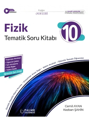 PALME YAYINEVİ 10.SINIF JOKER FİZİK TEMATİK SORU BANKASI
