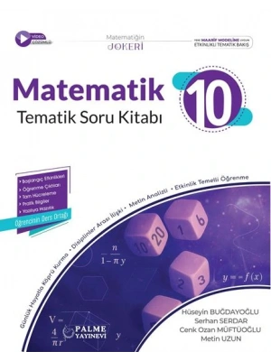 PALME YAYINEVİ 10.SINIF JOKER MATEMATİK TEMATİK SORU BANKASI