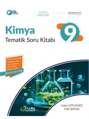 PALME YAYINEVİ 9.SINIF JOKER KİMYA TEMATİK SORU BANKASI