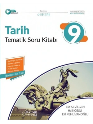 PALME YAYINEVİ 9.SINIF JOKER TARİH TEMATİK SORU BANKASI