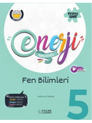 PALME YAYINLARI 5.SINIF ENERJİ FEN BİLİMLERİ SORU KİTABI