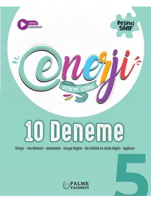 PALME YAYINLARI 5.SINIF ENERJİ TÜM DERSLER 10 DENEME