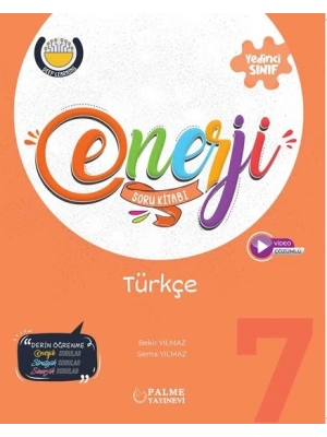 PALME YAYINLARI 7.SINIF ENERJİ TÜRKÇE SORU KITABI