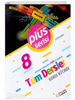PALME YAYINLARI 8.SINIF LGS PLUS TÜM DERSLER SORU KİTABI