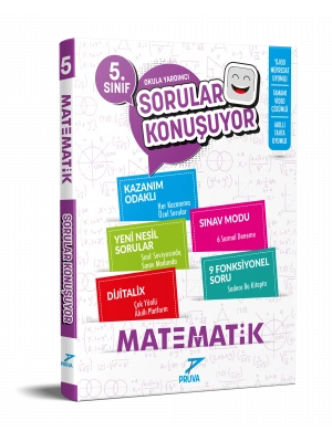 PRUVA AKADEMİ YAYINCILIK 5.SINF MATEMATİK SORULAR KONUŞUYOR