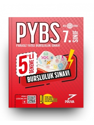 Pruva Akademi Yayıncılık 7.Sınıf 5’li Bursluluk Denemeleri