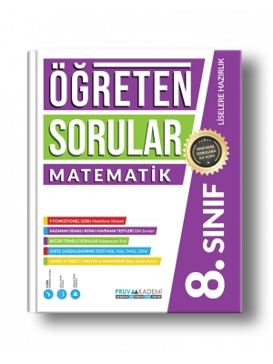 Pruva Akademi Yayıncılık 8. Sınıf Öğreten Sorular Matematik Soru Bankası