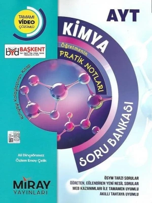 Miray Yayınları AYT Kimya Soru Bankası