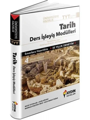 AYDIN YAYINLARI TARİH DERS İŞLEYİŞ MODÜLLERİ TYT
