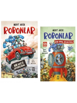 TİMAŞ YAYINLARI ROBONLAR BİR KAÇIŞ OPERASYONU 1-2 HİKAYE KİTABI (+10 YAŞ)