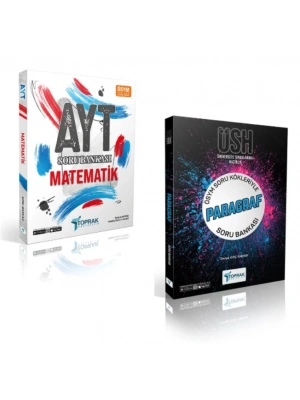TOPRAK YAYINLARI AYT Matematik ve Paragraf Soru Bankası (2 Kitap)