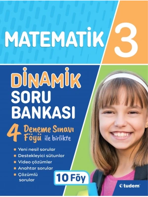 Tudem Yayınları 3.Sınıf Matematik Dinamik Soru Bankası