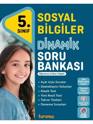TUDEM YAYINLARI 5.SINIF SOSYAL BİLGİLER DİNAMİK SORU BANKASI