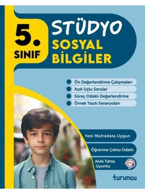 TUDEM YAYINLARI 5.SINIF STÜDYO SOSYAL BİLGİLER KİTABI