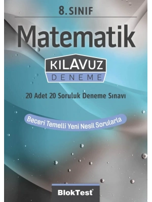 TUDEM YAYINLARI 8.SINIF LGS BLOKTEST MATEMATİK KLAVUZ DENEME