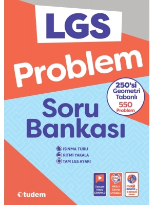 TUDEM YAYINLARI 8.SINIF LGS PROBLEM SORU BANKASI