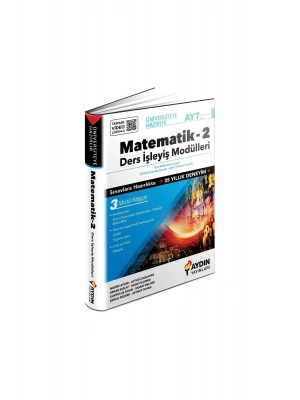 AYDIN YAYINLARI Üniversiteye Hazırlık Matematik Ders Işleyiş Modülleri 2. Kitap