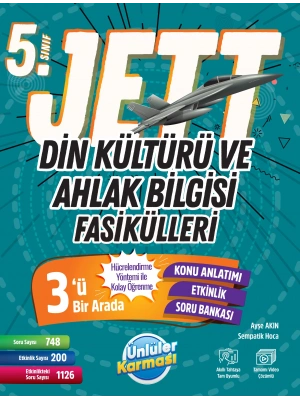 Ünlüler Karması 5.Sınıf Jett Din Kültürü Fasiküller Soru Bankası