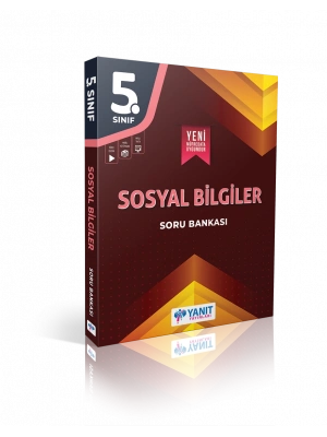 YANIT YAYINLARI 5.SINIF SOSYAL BİLGİLER SORU BANKASI