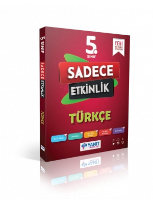 YANIT YAYINLARI 5.SINIF TÜRKÇE SADECE ETKİNLİK