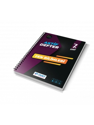 YANIT YAYINLARI 7.SINIF FEN BİLİMLERİ AKTİF DEFTER