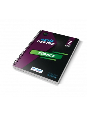 YANIT YAYINLARI 7.SINIF TÜRKÇE AKTİF DEFTER