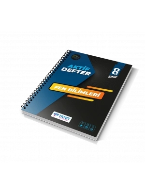 YANIT YAYINLARI 8.SINIF LGS FEN BİLİMLERİ AKTİF DEFTER