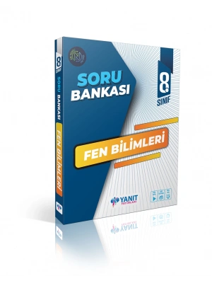 YANIT YAYINLARI 8.SINIF LGS FEN BİLİMLERİ SORU BANKASI
