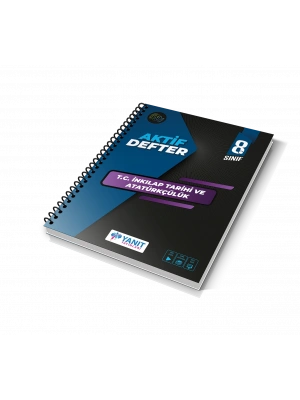 YANIT YAYINLARI 8.SINIF LGS T.C İNKILAP TARİHİ AKTİF DEFTER