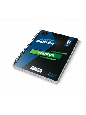 YANIT YAYINLARI 8.SINIF LGS TÜRKÇE AKTİF DEFTER