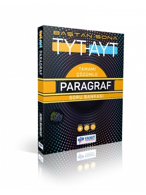 YANIT YAYINLARI TYT - AYT BAŞTAN SONA PARAGRAF SORU BANKASI