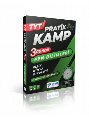 Yanıt Yayınları TYT Fen Bilimleri Pratik Kamp kitabı