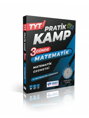 Yanıt Yayınları TYT Matematik Pratik Kamp kitabı