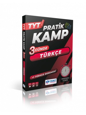 Yanıt Yayınları TYT Türkçe Pratik Kamp kitabı