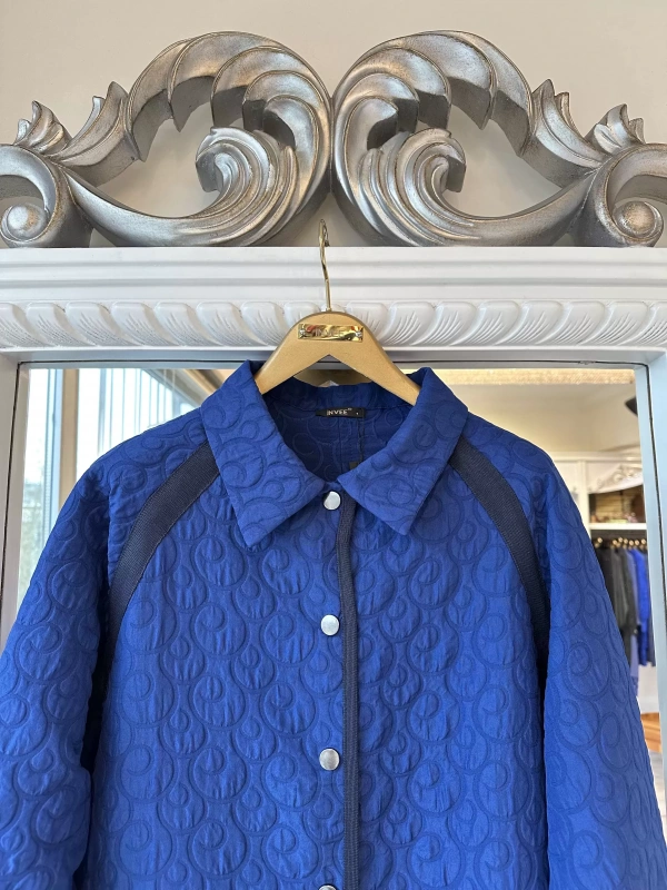 İNVEE Tam Boy Kapitone Pardesü - Sax