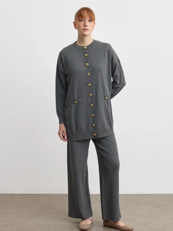 Merwish Piano Takım-Antrasit