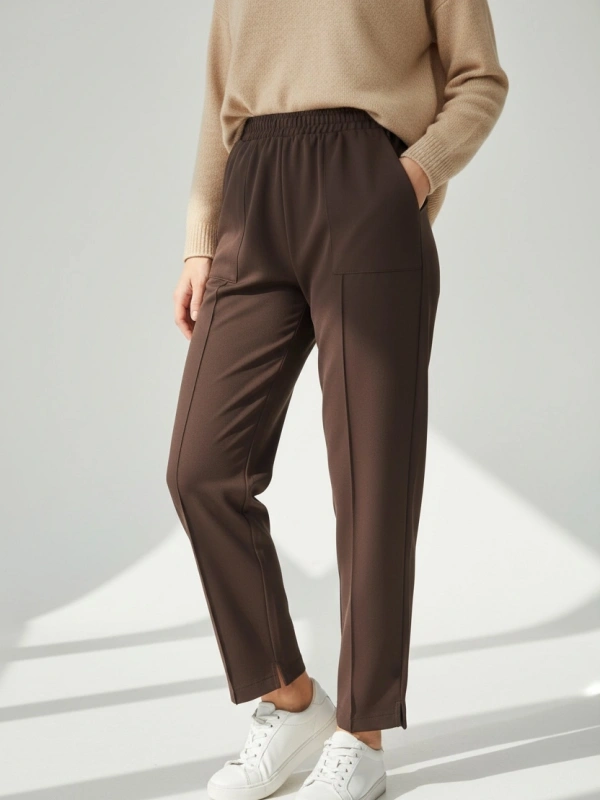 İNVEE 6315 Pantolon - Kahverengi