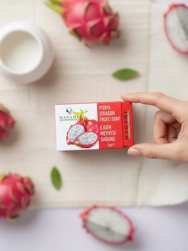 Pitaya Dragon Fruit Soap - Ejder Meyvesi Sabunu