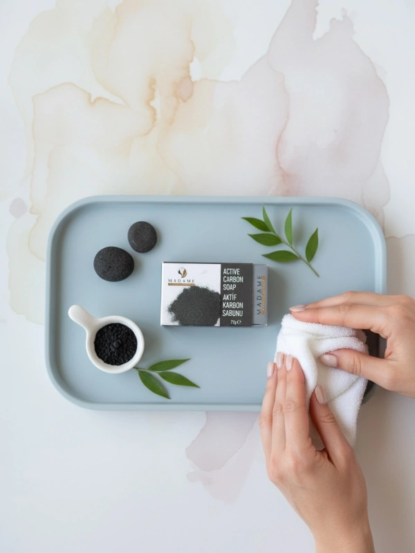 Active Carbon Soap - Aktif Karbon Sabunu