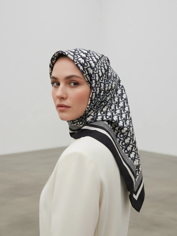 A Kalite Twill İpek Eşarp