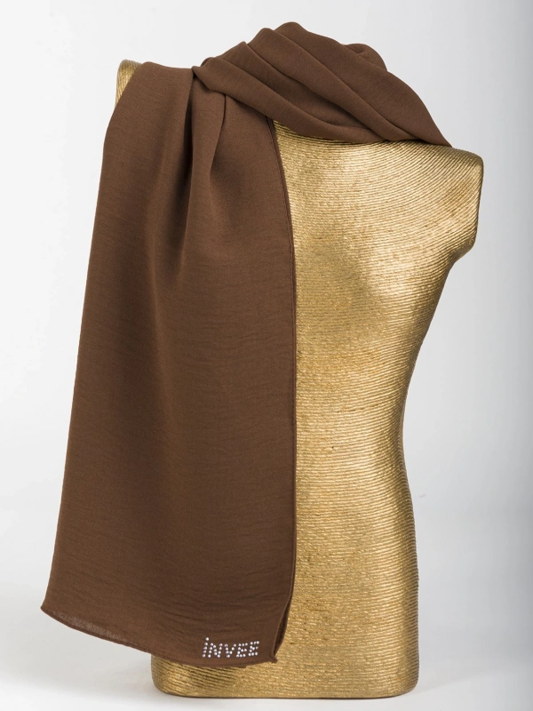 INVEE 1246 Kakao Kahve Caz Şal