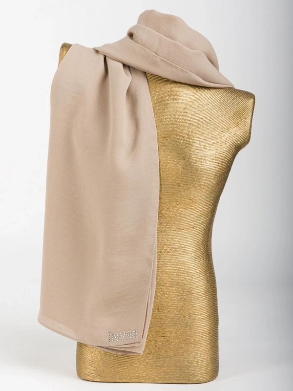 İNVEE 1246 Sütlü Kahve Caz Şal