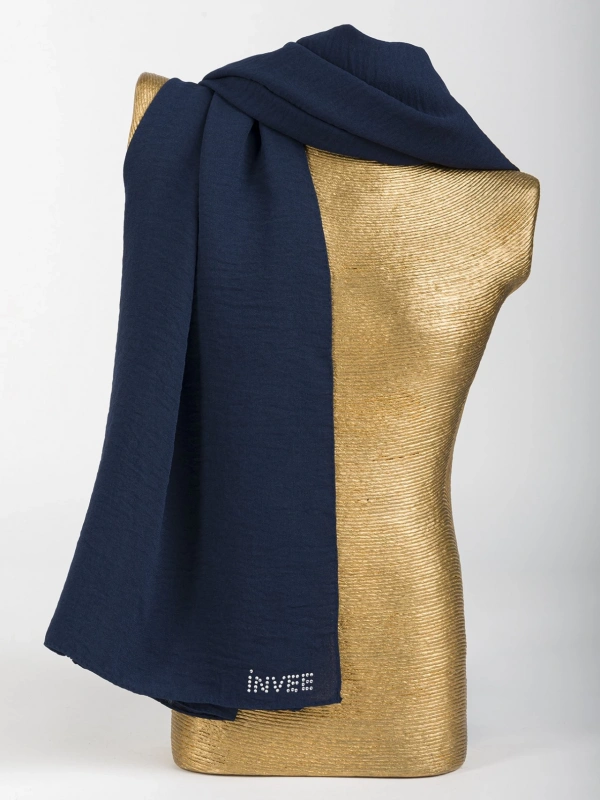 INVEE 1246 Lacivert Caz Şal