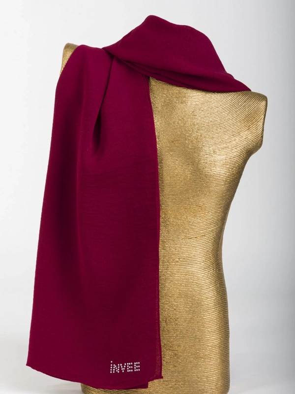 INVEE 1246 Bordo Caz Şal