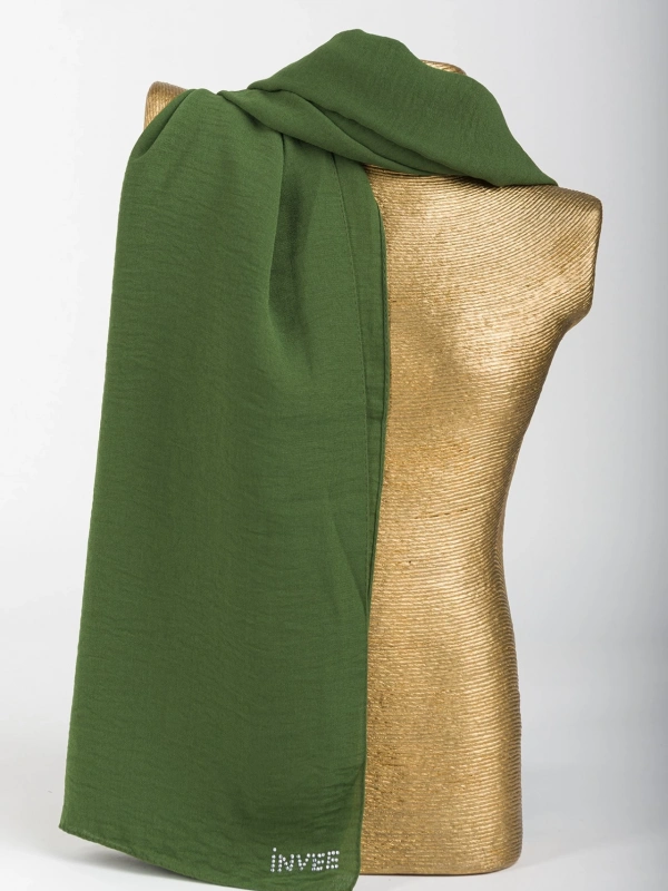 INVEE 1246 Yeşil Caz Şal