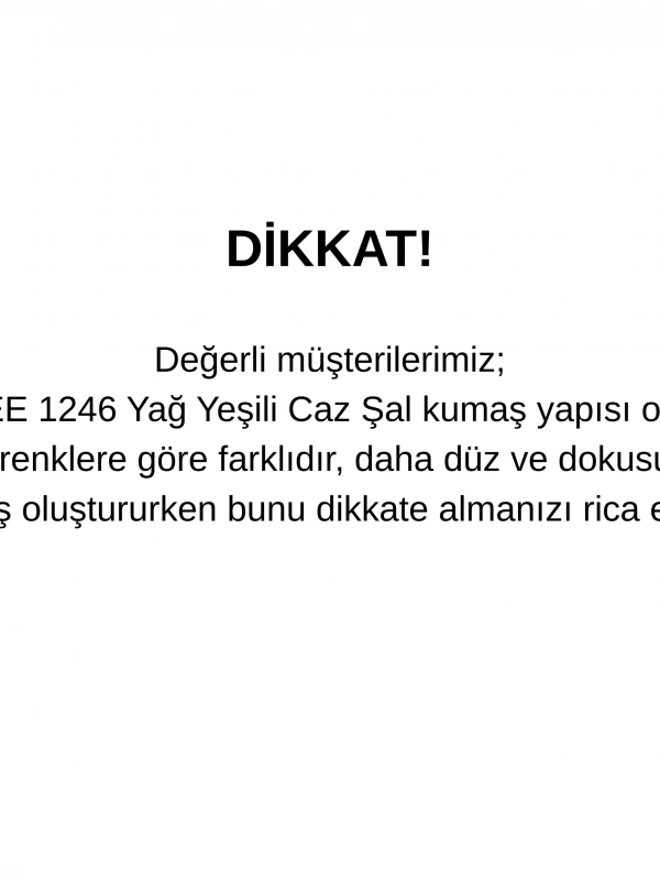 INVEE Yağ Yeşili Caz Şal