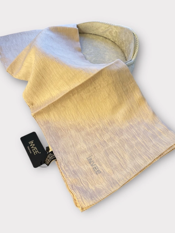 INVEE 1329 Vanilya Leopar Şal