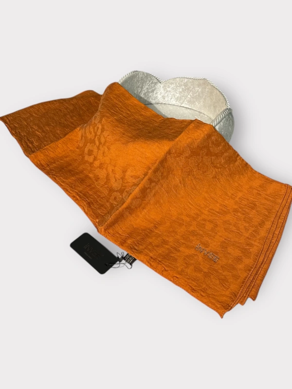 İNVEE 1329 Oranj Leopar Şal