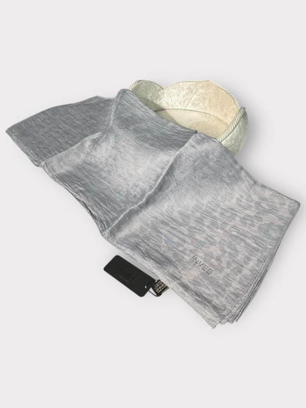 INVEE 1329 Gri Leopar Şal